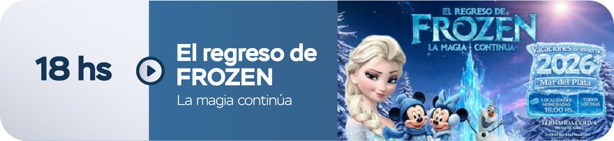 El regreso de Frozen - 18hs